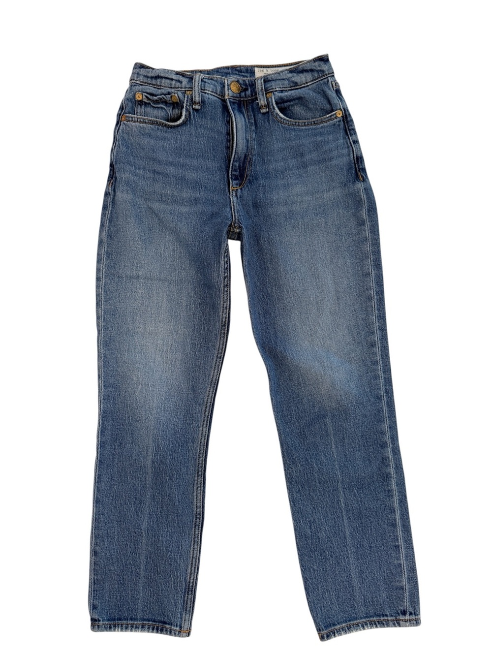 rag & bone Huntley Straight Leg Jeans Medium Wash Size 26
